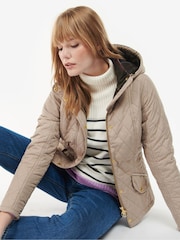 Barbour® Cream Millfire Quilt Jacket - Image 3 of 10