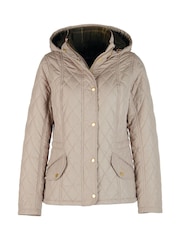 Barbour® Cream Millfire Quilt Jacket - Image 7 of 10