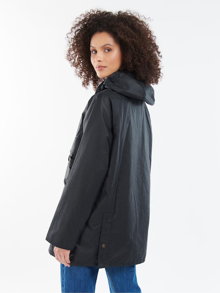 Barbour® Blue Highclere Wax 100% Cotton Jacket - Image 2 of 9