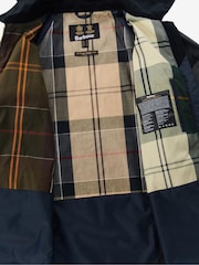 Barbour® Blue Highclere Wax 100% Cotton Jacket - Image 7 of 9