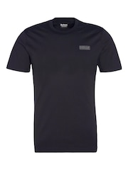 Barbour® International 100% Cotton Small Logo Black T-Shirt - Image 6 of 7