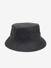 Barbour® Forest Green Wax Bucket Hat - Image 1 of 4