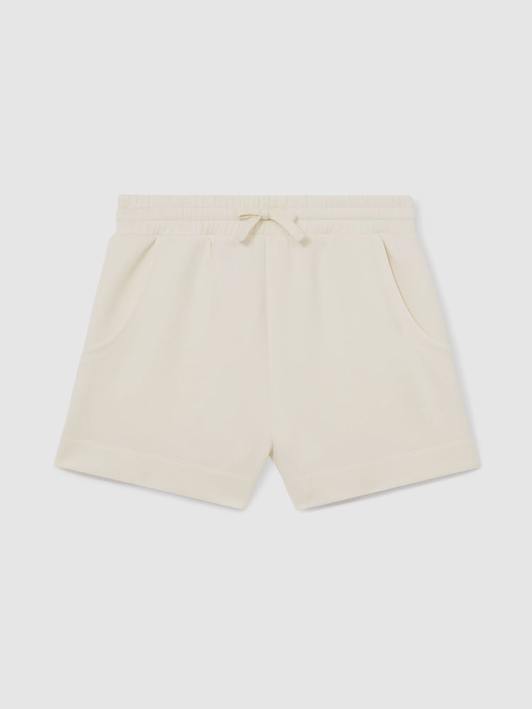 Crema de leche - Reiss Jodie Modal-Blend Interlock Jersey Shorts - Imagen 2 de 6 Crema de leche - Reiss Jodie Modal-Blend Interlock Jersey Shorts - Imagen 2 de 6