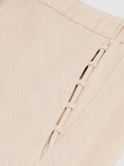 Reiss Neutral Roxi Slip Midi Skirt - Image 6 of 6