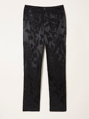 FatFace Hallie Black Jacquard Trouser - Image 5 of 5