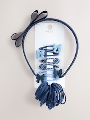 Navy Blue Hair Set - Image 3 of 4