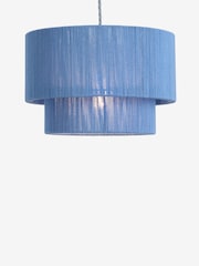 Blue Yale Easy Fit Pendant Lamp Shade - Image 2 of 5