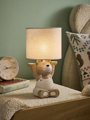 Natural Bertie Bear Table Lamp - Image 1 of 5