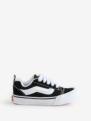 Vans Kids Knu Skool Black/White Trainers - Image 1 of 3
