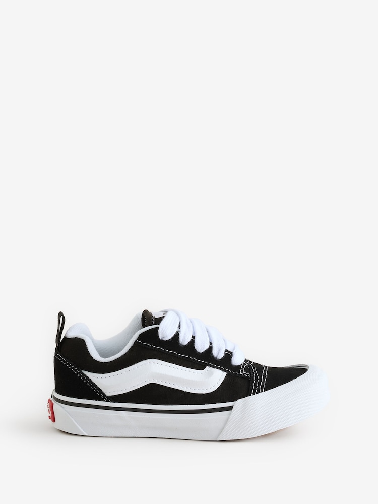 Vans Kids Knu Skool Black/White Trainers - Image 1 of 3