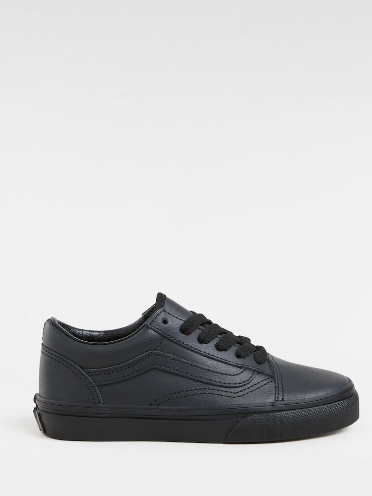 Vans Kids Old Skool Black Trainers - Image 1 of 4