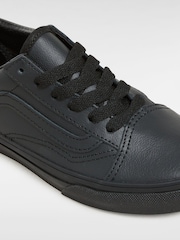 Vans Kids Old Skool Black Trainers - Image 4 of 4