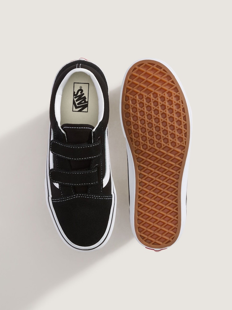 Vans Kids Old Skool Black/White Trainers - Image 5 of 5