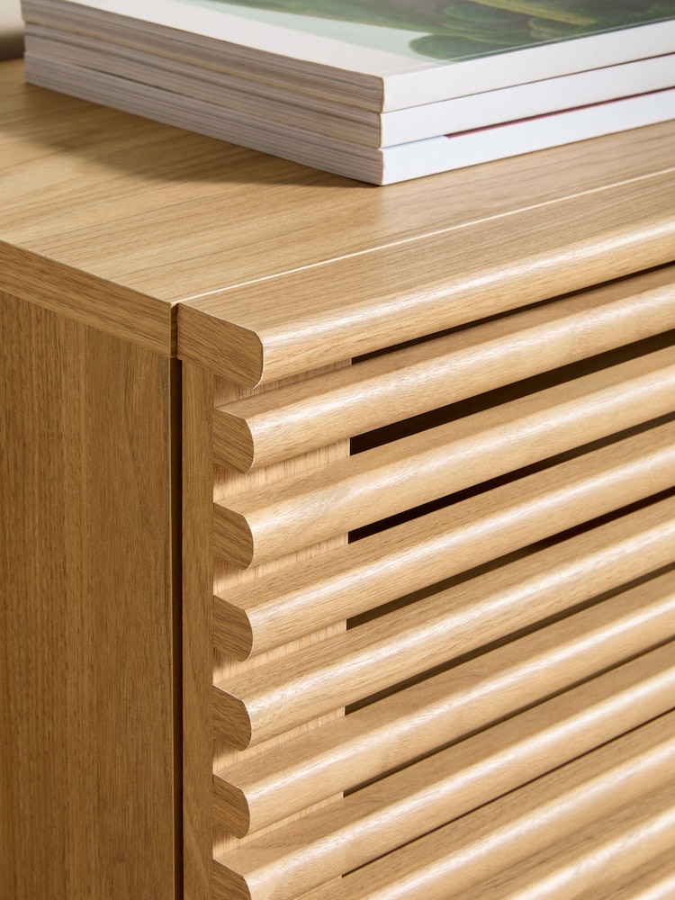 MADE.COM Dark Oak Effect Tulma Shoe Storage - Image 2 of 5