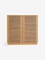 MADE.COM Dark Oak Effect Tulma Shoe Storage - Image 4 of 5
