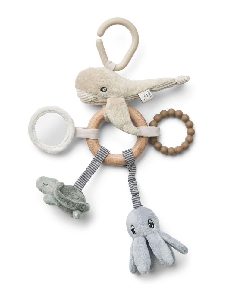 Liewood Natural Angie Sea Creature Activity Toy - Image 1 of 1