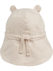 Liewood Cream Gorm Linen Sun Hat With Ears - Image 2 of 3