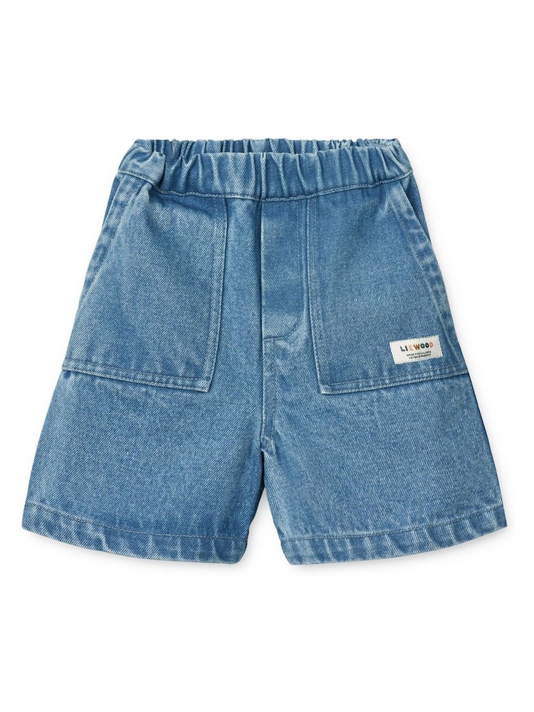 Liewood Blue Cesaria Denim Shorts - Image 1 of 4