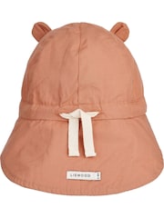 Liewood Gorm Reversible Seersucker Sun Hat With Ears - Image 4 of 7