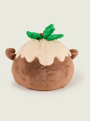 Warmies Brown Fully Heatable Christmas Pudding Plush - Image 5 of 6