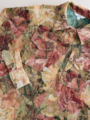 Multicolour Floral Tapestry Long Sleeve Shacket - Image 6 of 7