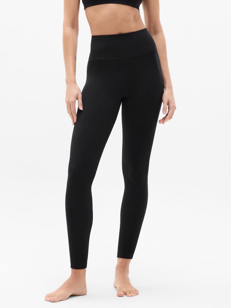Athleta Black Intuition Ultra High Waisted Cotton Legging - Image 1 of 8