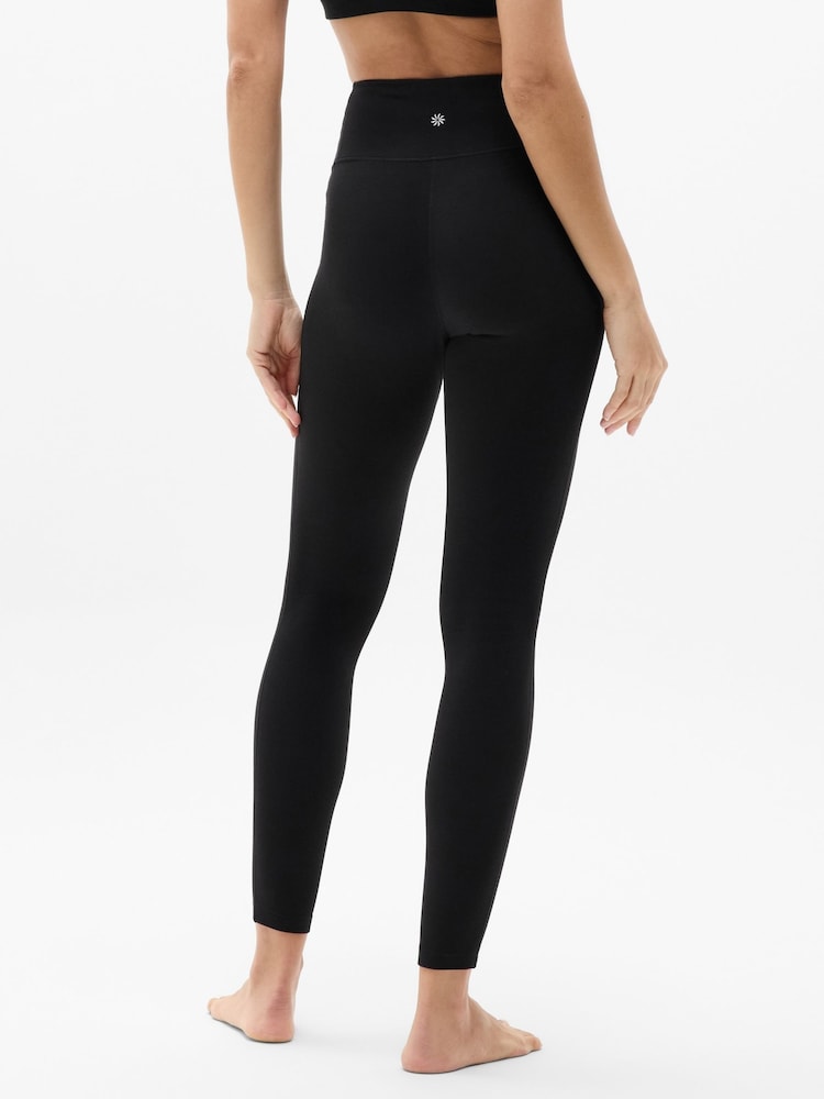 Athleta Black Intuition Ultra High Waisted Cotton Legging - Image 2 of 8