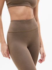 Athleta Brown Intuition Ultra High Waisted Cotton Legging - Image 5 of 10