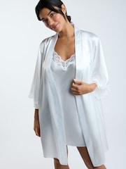 Weiß - Boux Avenue Amelia Bademantel - Bild 4 von 7