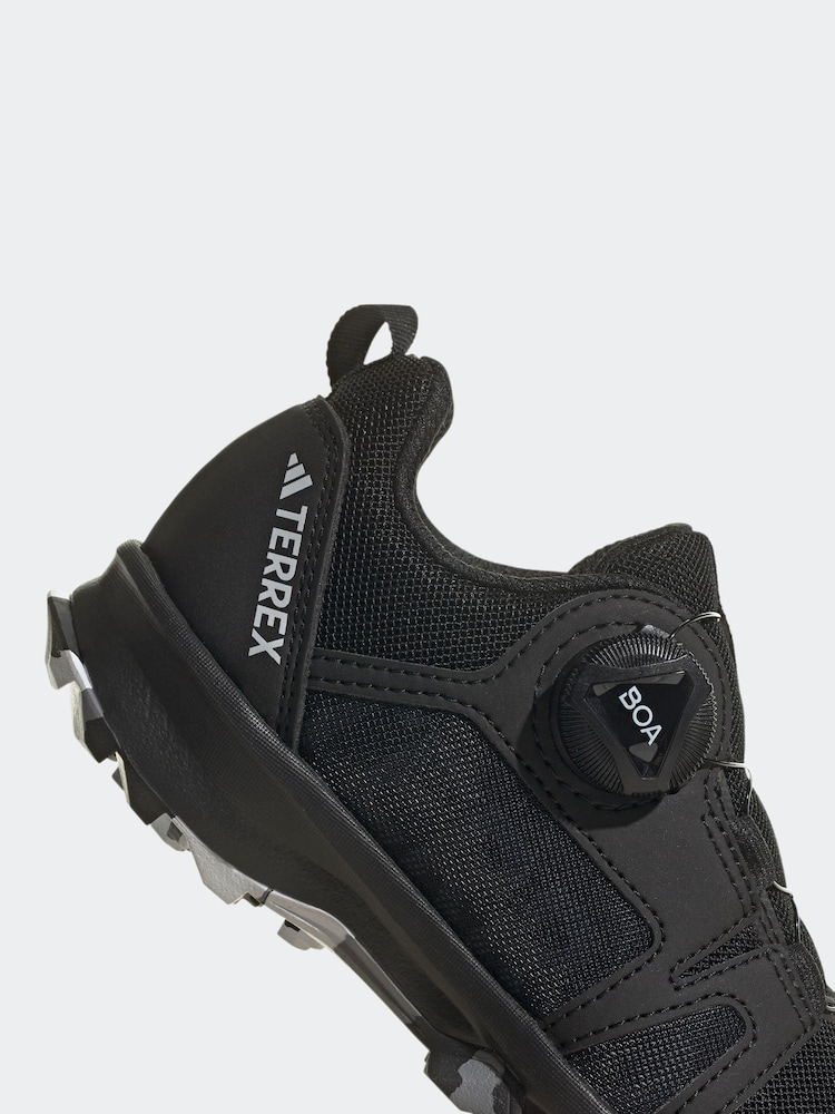 adidas Black Terrex Agravic BOA Trail Running Kids Trainers - Image 18 of 18
