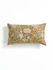 William Morris At Home Set of 2 Gold Double Bough Pillowcases 220 Thread Count - Image 4 of 5