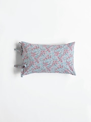 William Morris At Home Set of 2 Powder Blue Madder Clover Pillowcases 200 Thread Count - Image 3 of 4