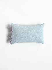 William Morris At Home Set of 2 Powder Blue Madder Clover Pillowcases 200 Thread Count - Image 4 of 4