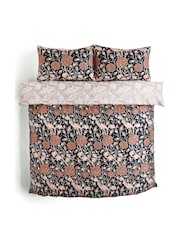William Morris At Home Copper Wild Tulip Duvet Cover and Pillowcase Set 220 Thre Count - Image 5 of 8