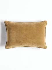 William Morris At Home Hessian Natural Larkspur Cushion - Image 3 of 3