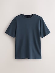 Grey Slate Regular Fit Smart Soft Touch Heavyweight T-Shirt - Image 1 of 3