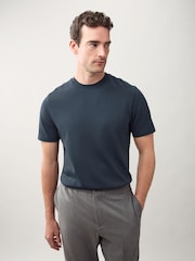 Ardósia cinzenta - Ajuste regular - Camiseta pesada Smart Soft Touch - Imagem 4 de 7