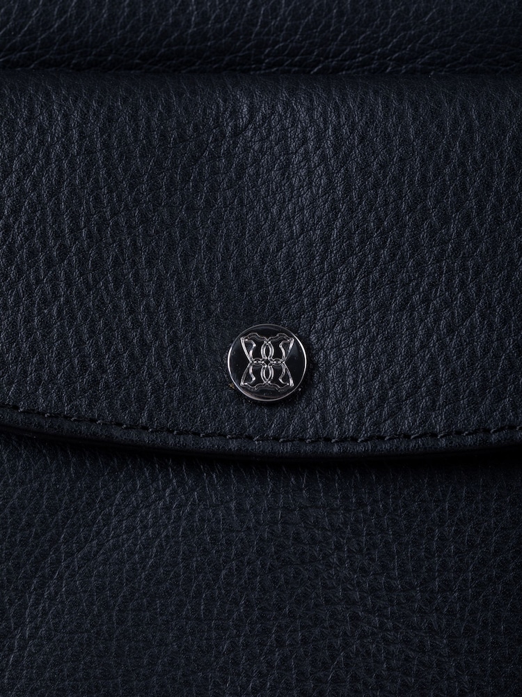 Lakeland Leather Black Tarnly Cross-Body Bag - Image 6 of 6