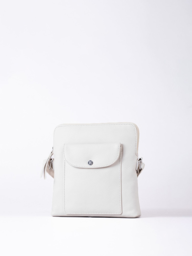 Lakeland Leather Parchment Tirrill Cross-Body Bag - Image 1 of 6 Lakeland Leather Parchment Tirrill Cross-Body Bag - Image 1 of 6