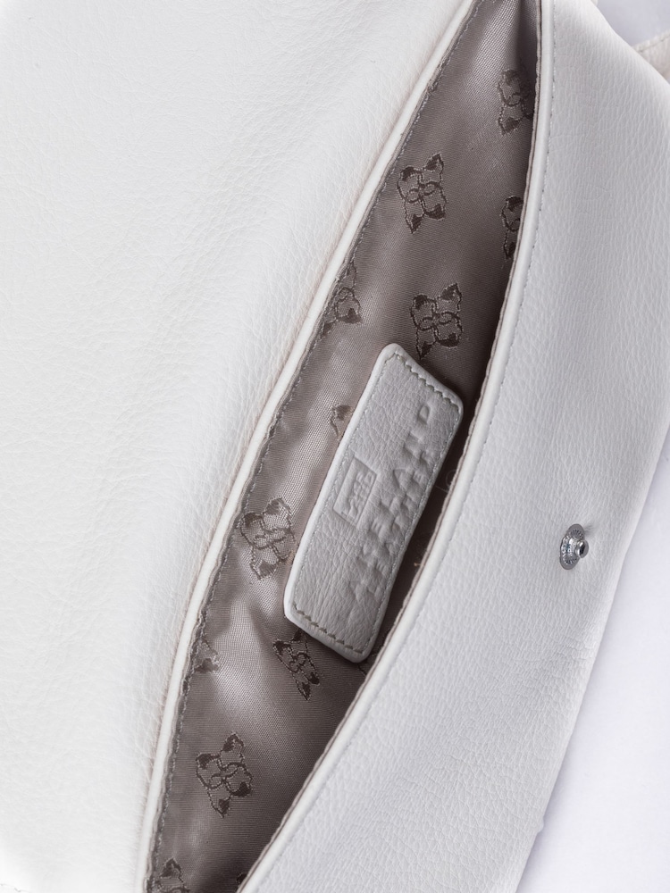 Lakeland Leather Parchment Mini Tawns Flapover Bag - Image 4 of 4