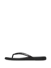 Crocs Black Miami Studded Flip Sandals - Image 2 of 7