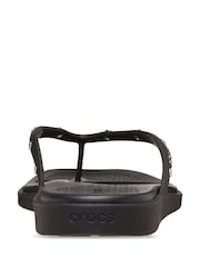 Crocs Black Miami Studded Flip Sandals - Image 5 of 7