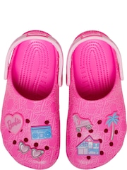 Crocs Kids Pink Barbie Sandals - Imagen 3 de 7
