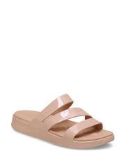 Crocs Pink Getaway Patent Strappy Sandals - Image 7 of 7