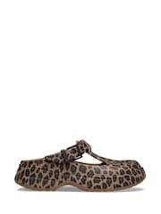 Crocs Animal Print Mary Jane Animal Clog - Image 1 of 7