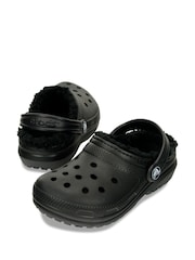 Crocs Black Toddler Classic Lined Sandals - Image 5 of 7