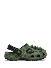 Crocs Black Toddler Classic IAM Scary Dino Sandals - Image 1 of 7