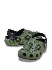 Crocs Black Toddler Classic IAM Scary Dino Sandals - Image 5 of 7