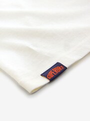 Superdry Off White Workwear Printed Cotton T-Shirt - Image 5 of 5