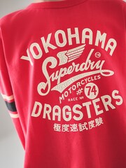 Superdry Red Long Sleeve T-Shirt - Image 3 of 5
